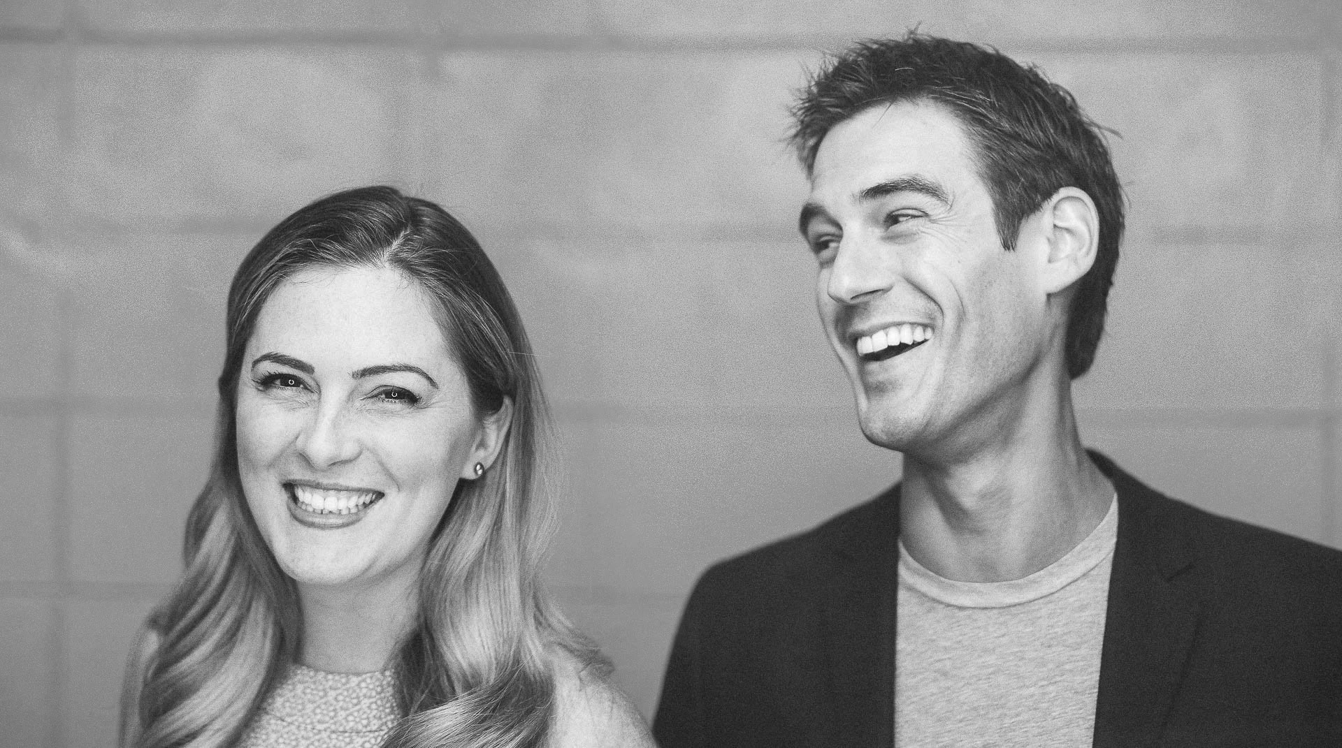 Elizabeth Iorns and Dan Knox standing side by side.